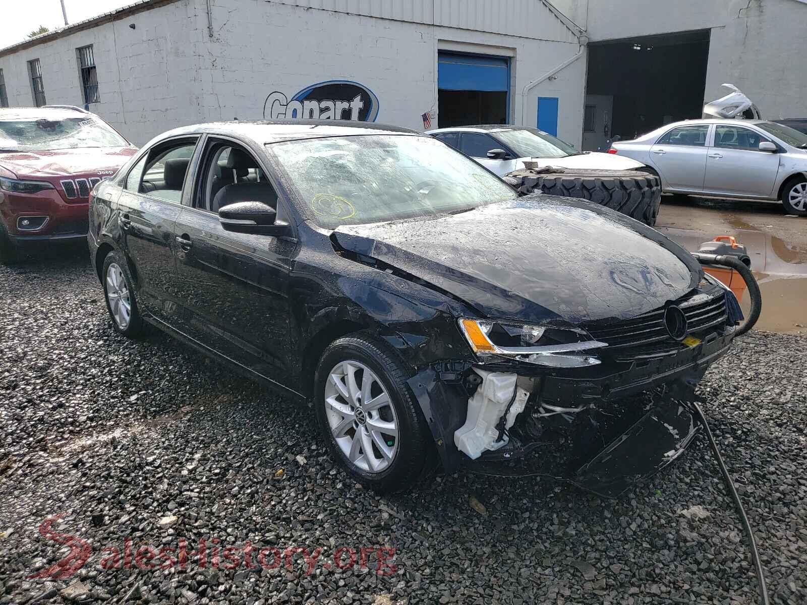 2012 VOLKSWAGEN JETTA — VIN 3VWDP7AJ9CM425258