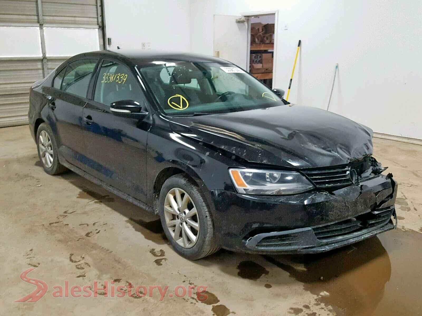 2012 VOLKSWAGEN JETTA — VIN 3VWDP7AJ9CM450998