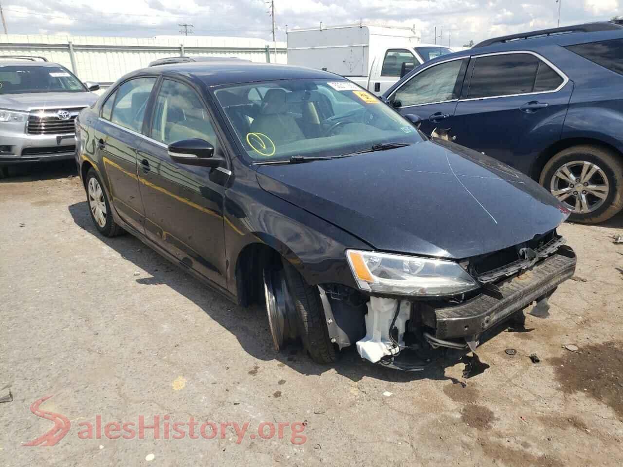 2013 VOLKSWAGEN JETTA — VIN 3VWDP7AJXDM365511