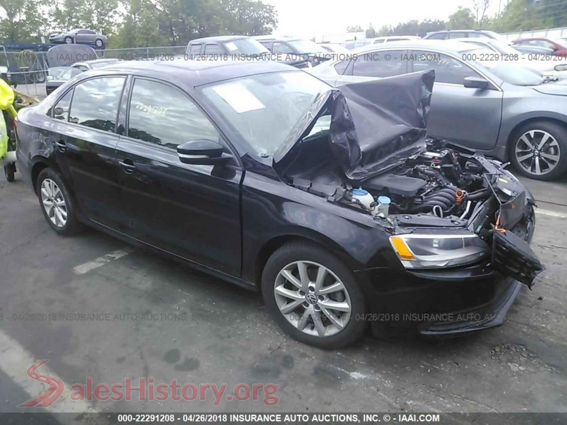 2011 Volkswagen Jetta — VIN 3VWDX7AJ0BM368012