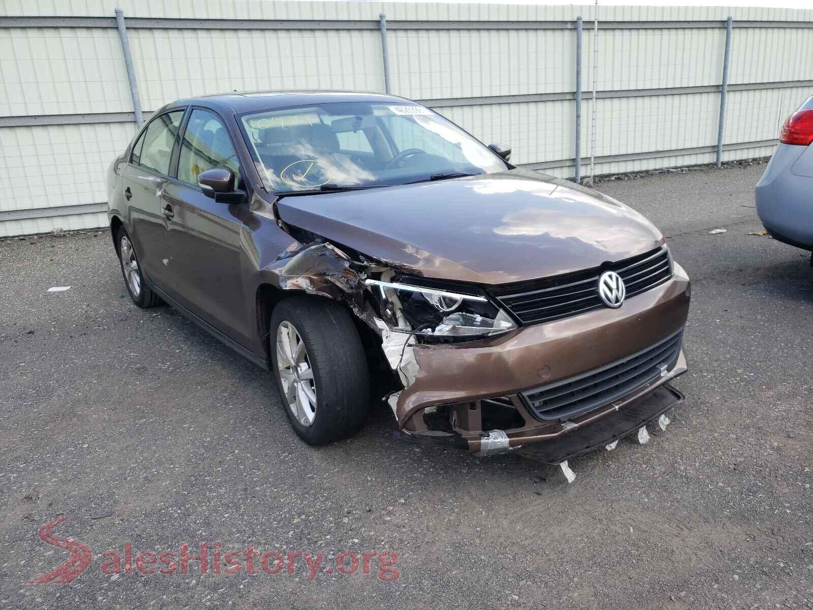 2012 VOLKSWAGEN JETTA — VIN 3VWDX7AJ0CM378346