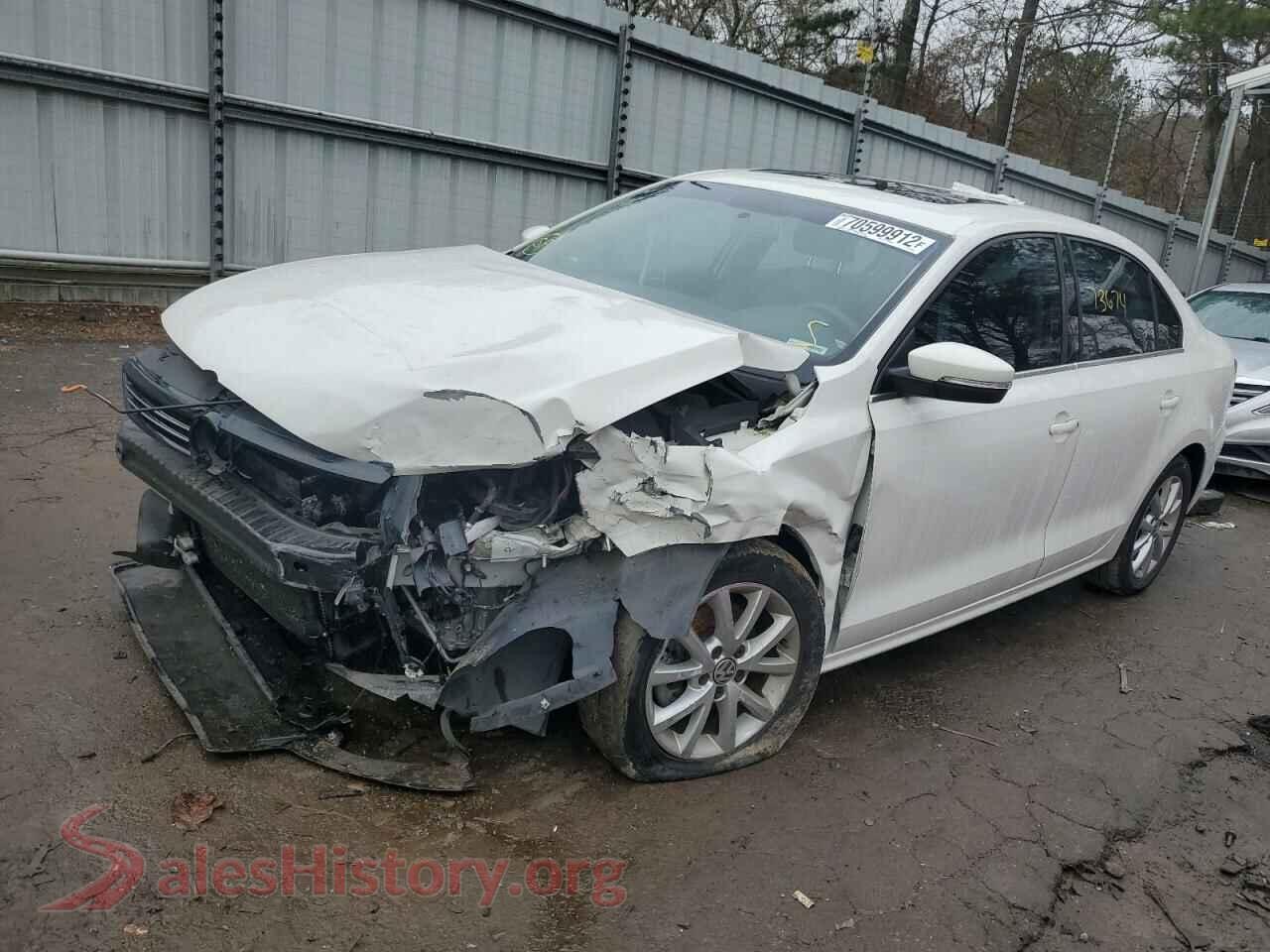 2013 VOLKSWAGEN JETTA — VIN 3VWDX7AJ8DM445549