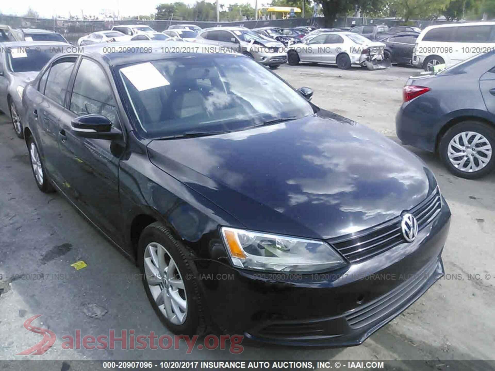 2011 Volkswagen Jetta — VIN 3VWDX7AJ9BM310447