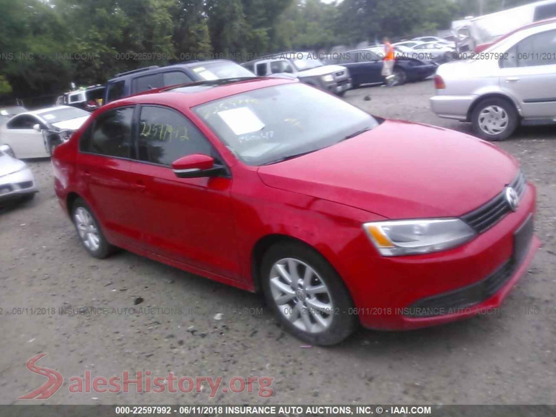 2011 Volkswagen Jetta — VIN 3VWDZ7AJ5BM396091