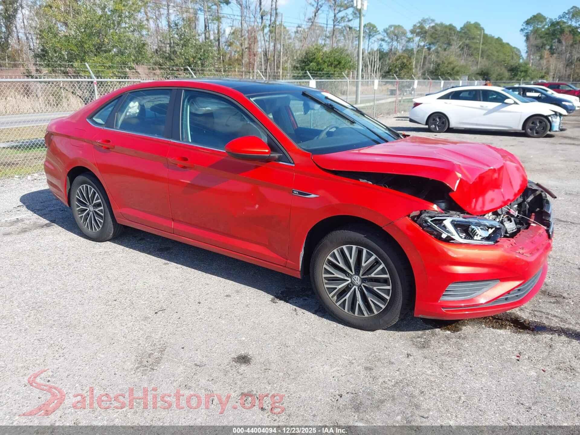 2019 VOLKSWAGEN JETTA — VIN 3VWE57BU2KM068281
