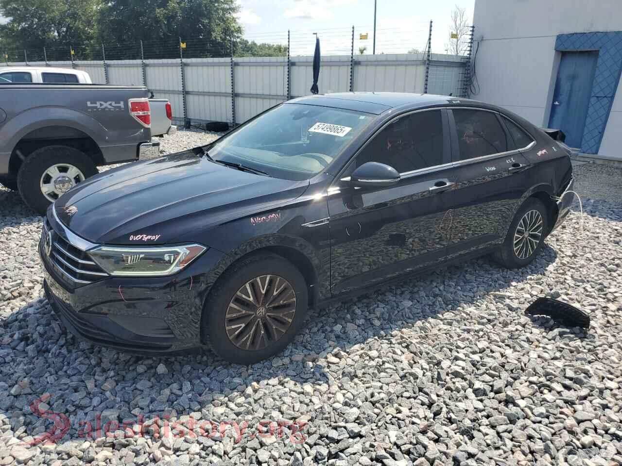 2019 VOLKSWAGEN JETTA — VIN 3VWE57BU3KM038741