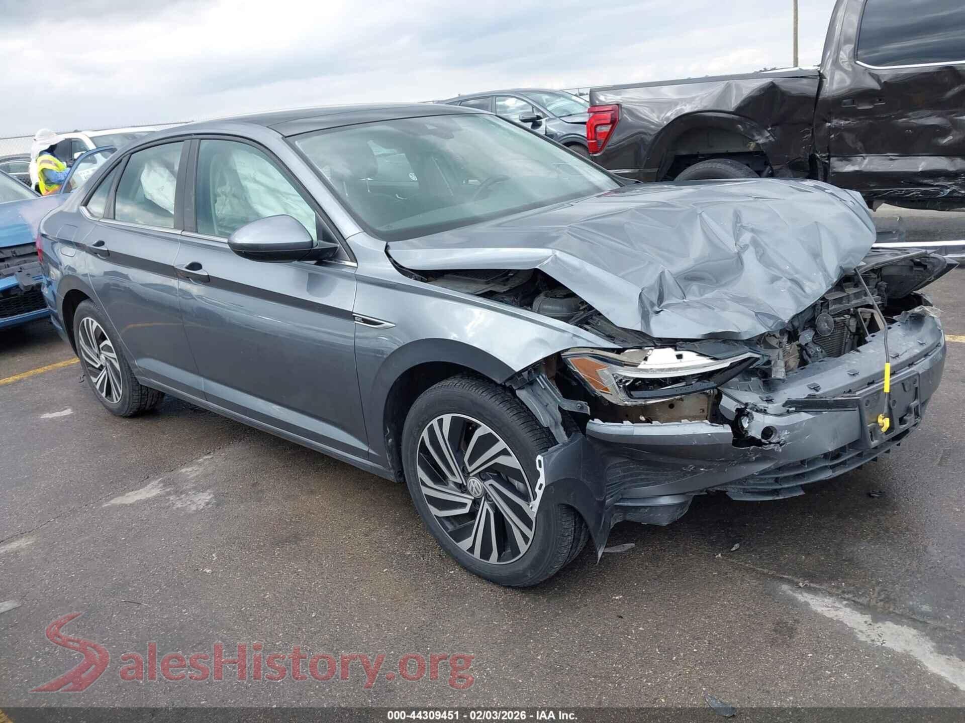 2021 VOLKSWAGEN JETTA — VIN 3VWE57BU5MM024536
