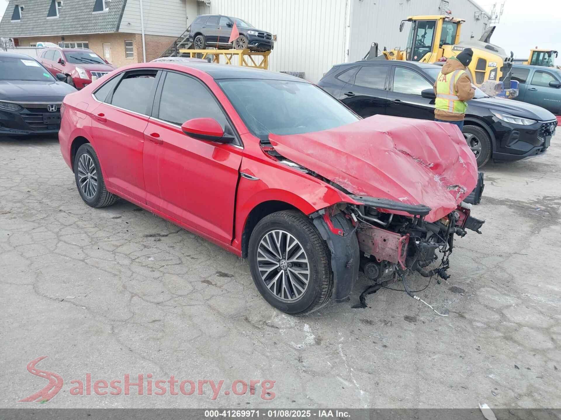 2019 VOLKSWAGEN JETTA — VIN 3VWE57BU6KM198063