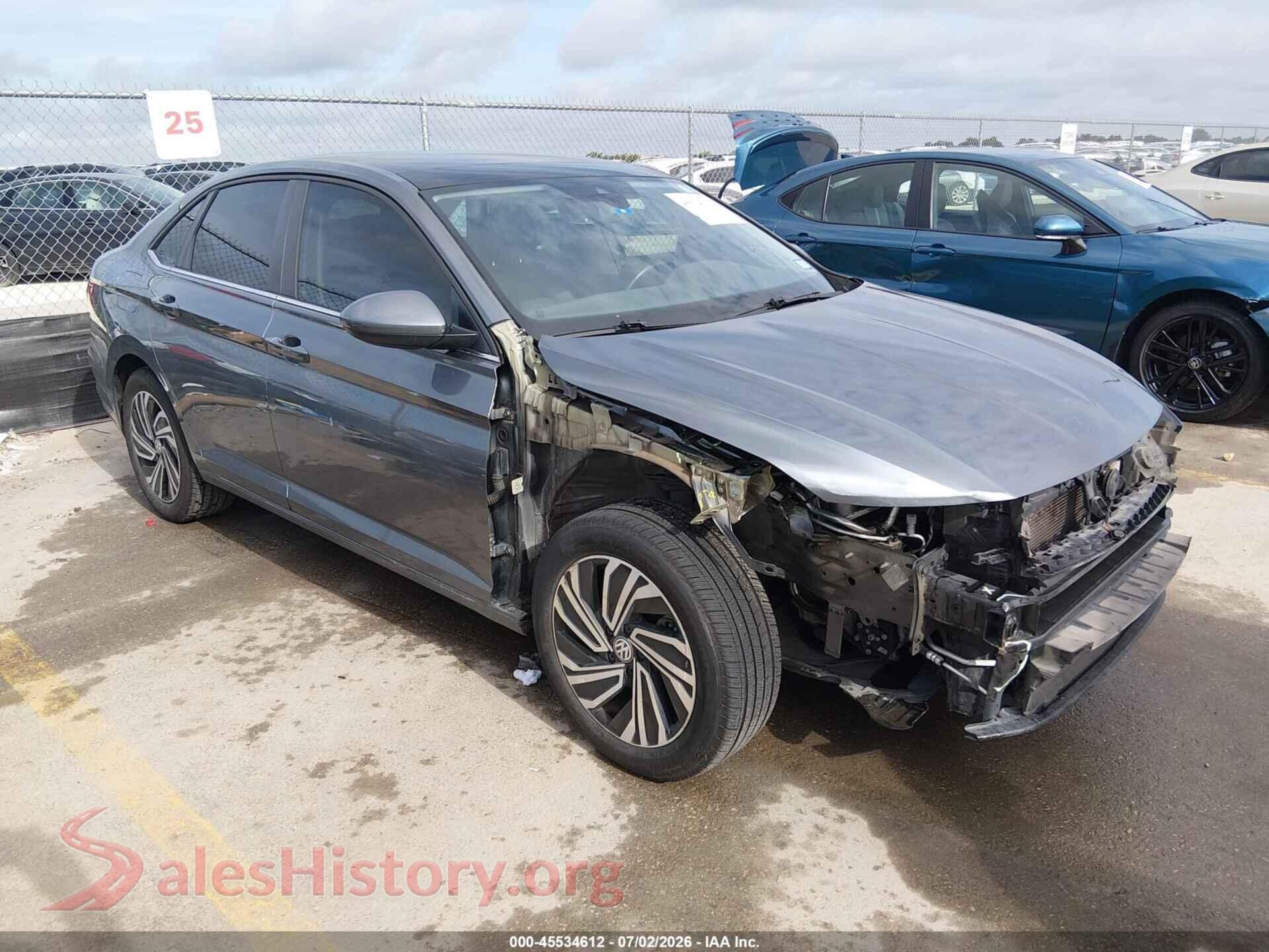 2021 VOLKSWAGEN JETTA — VIN 3VWE57BU6MM021855