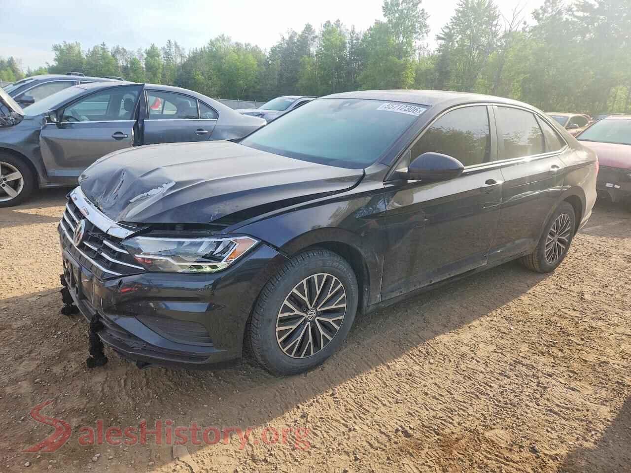 2021 VOLKSWAGEN JETTA — VIN 3VWE57BU6MM063930