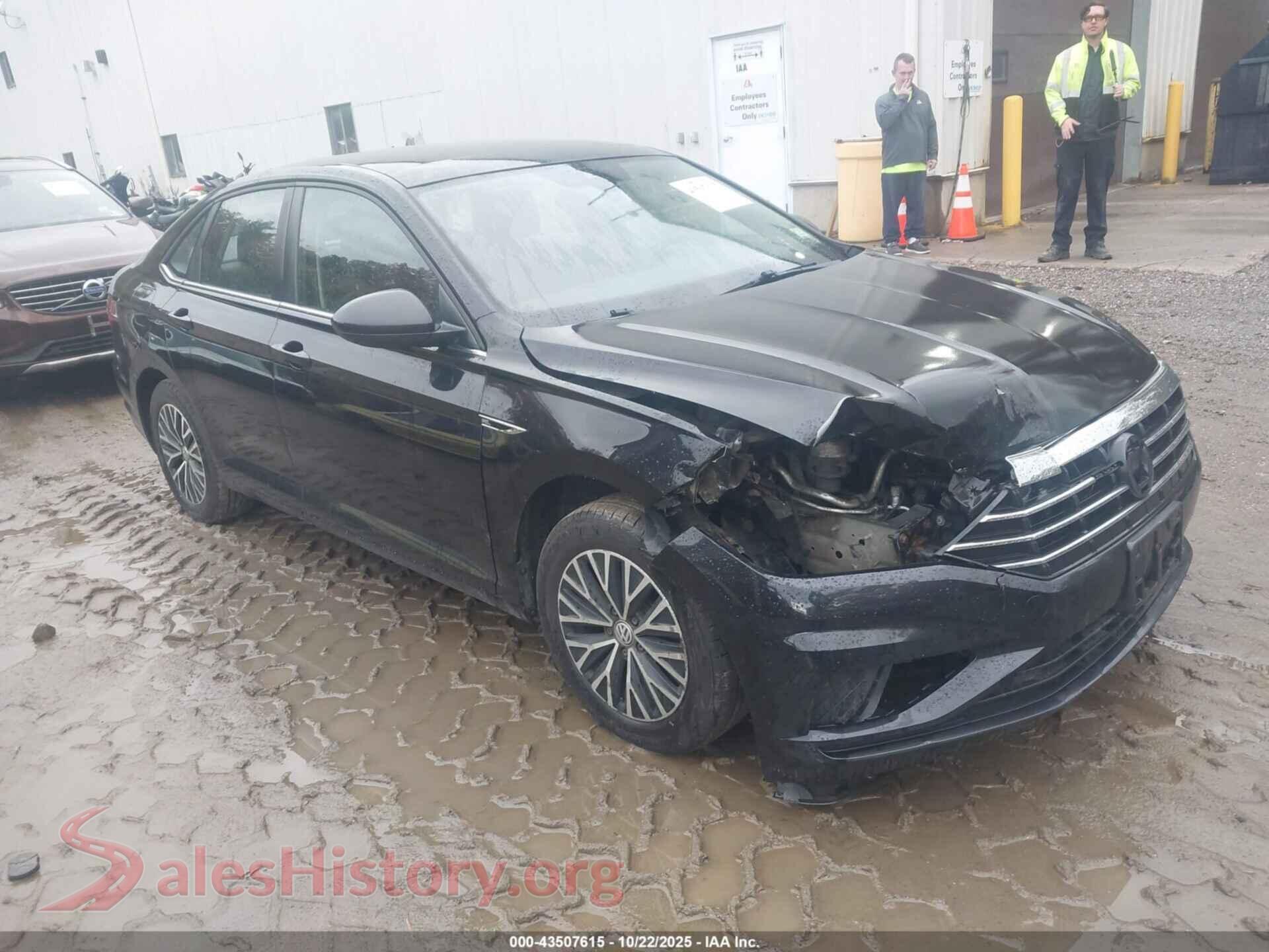 2019 VOLKSWAGEN JETTA — VIN 3VWE57BU7KM035518