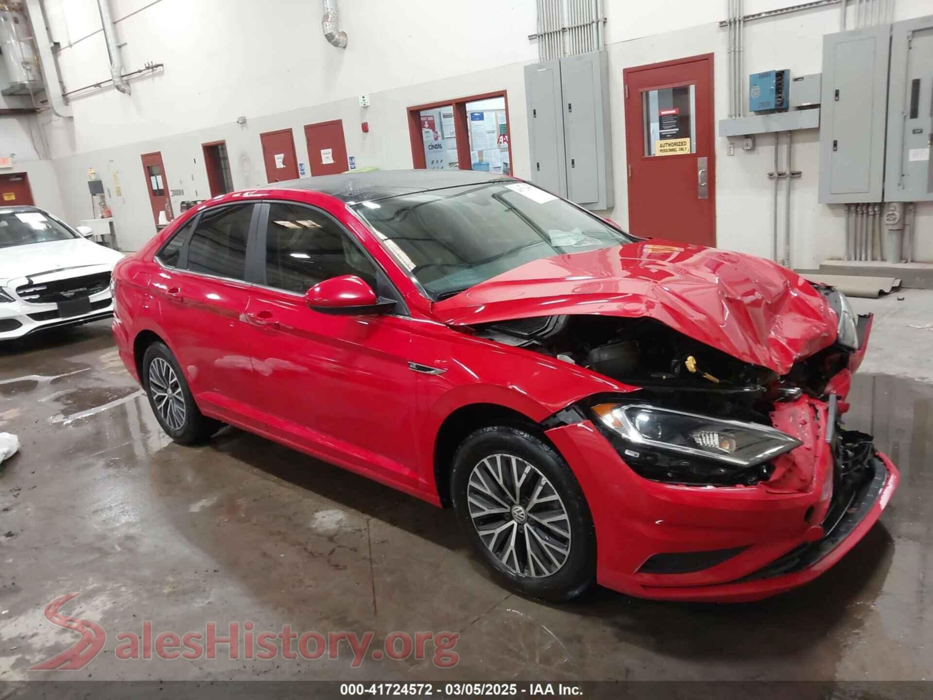 2019 VOLKSWAGEN JETTA — VIN 3VWE57BU8KM104216