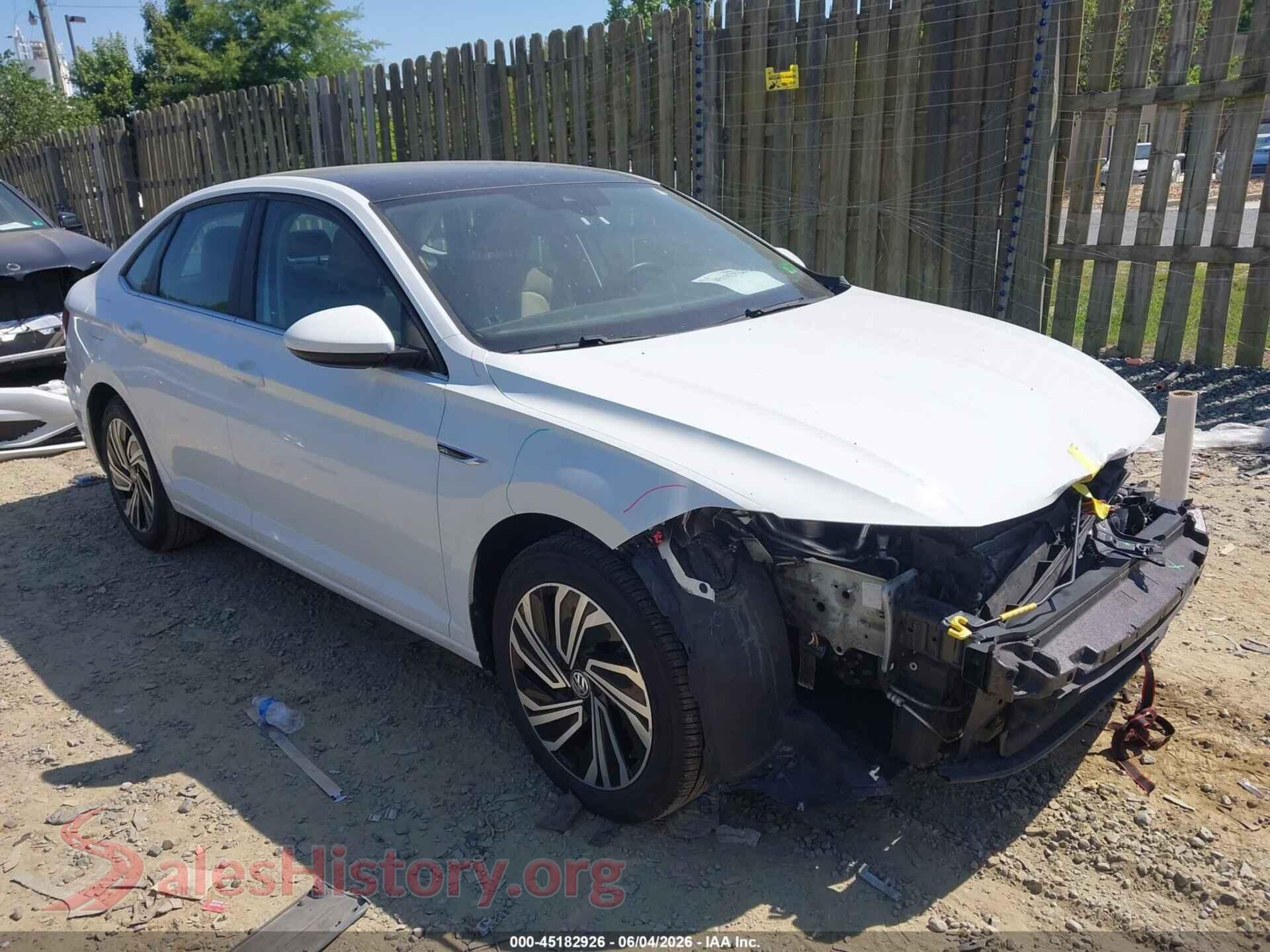 2021 VOLKSWAGEN JETTA — VIN 3VWE57BU8MM038530