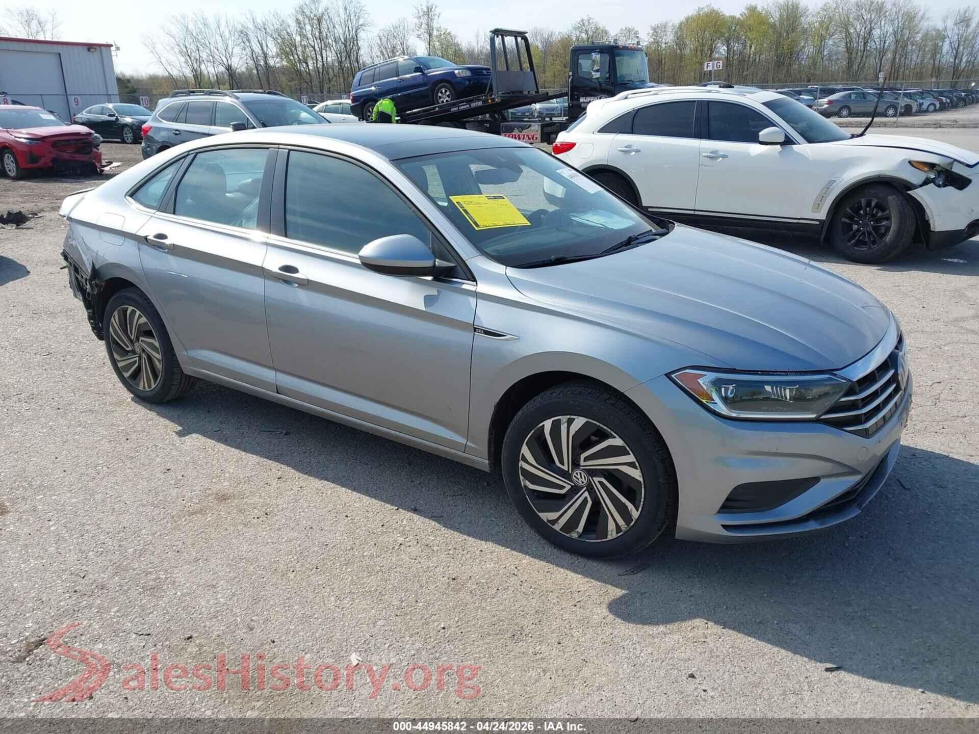 2020 VOLKSWAGEN JETTA — VIN 3VWEB7BU0LM076521