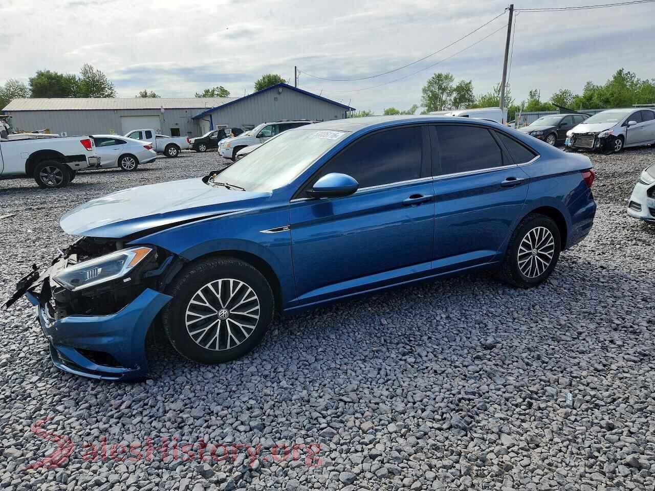 2019 VOLKSWAGEN JETTA — VIN 3VWEB7BU6KM174273