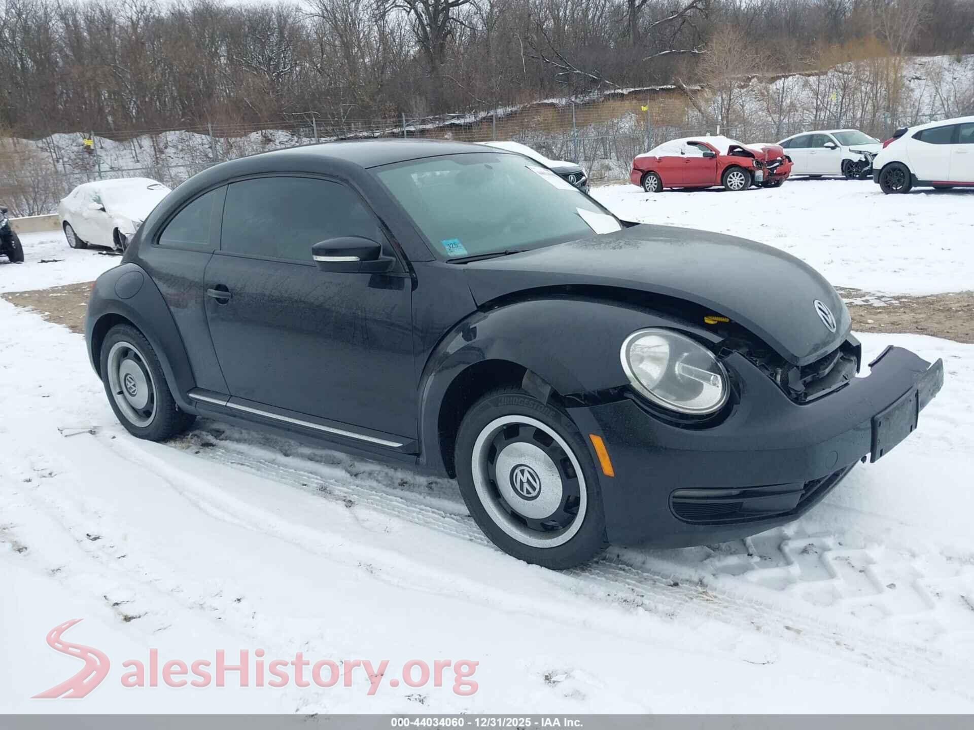 2015 VOLKSWAGEN BEETLE — VIN 3VWF17AT7FM656126