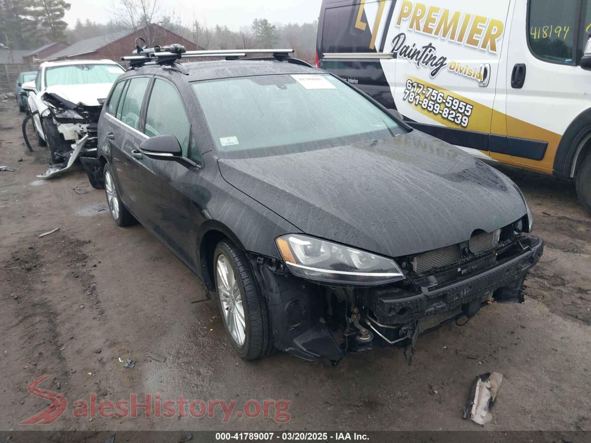 2015 VOLKSWAGEN GOLF SPORTWAGEN — VIN 3VWFA7AU9FM510383