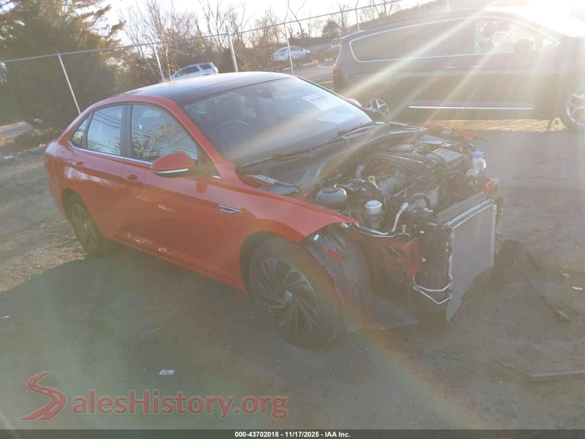 2019 VOLKSWAGEN JETTA — VIN 3VWG57BU2KM118590
