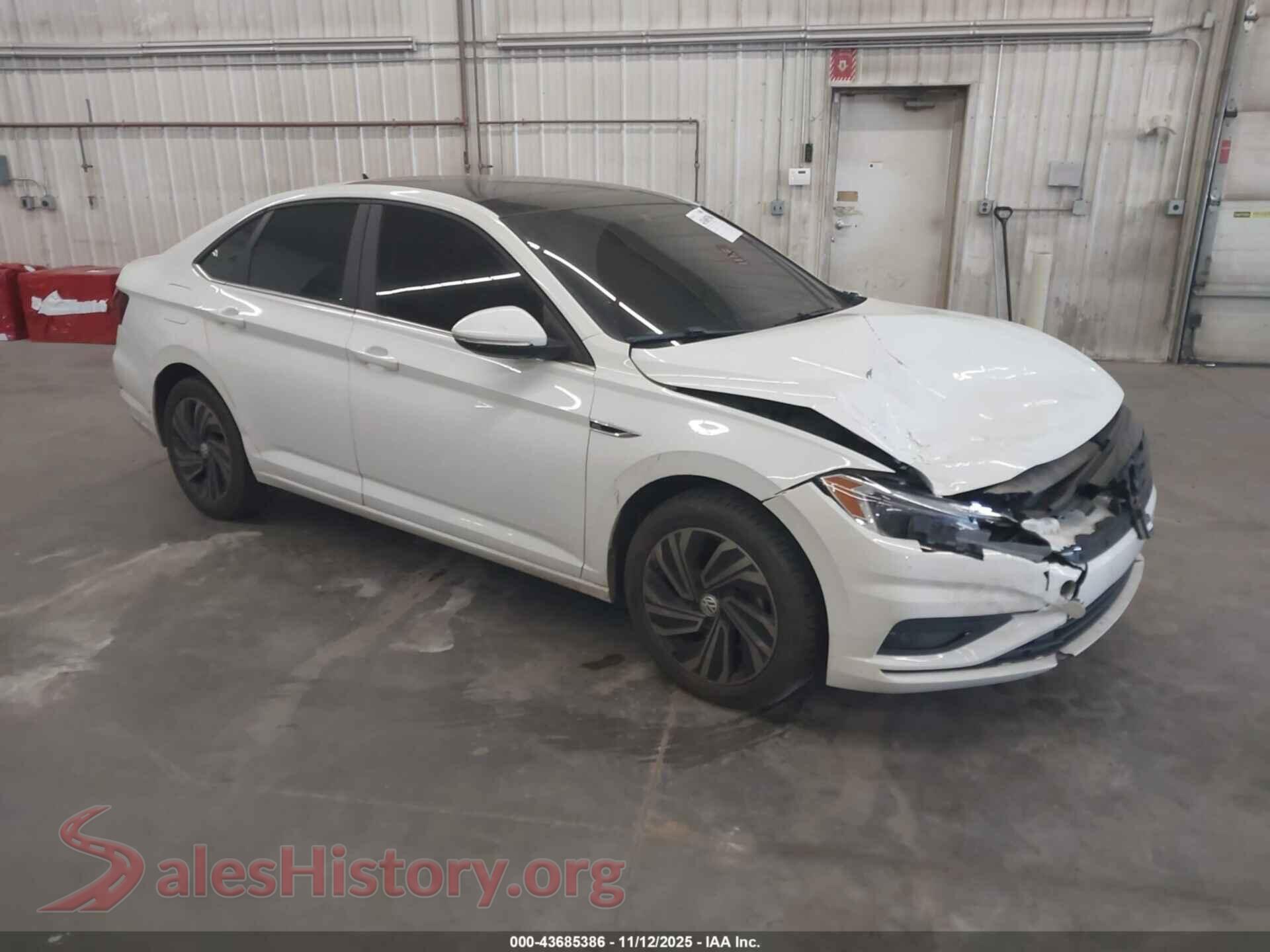 2019 VOLKSWAGEN JETTA — VIN 3VWG57BU3KM096194