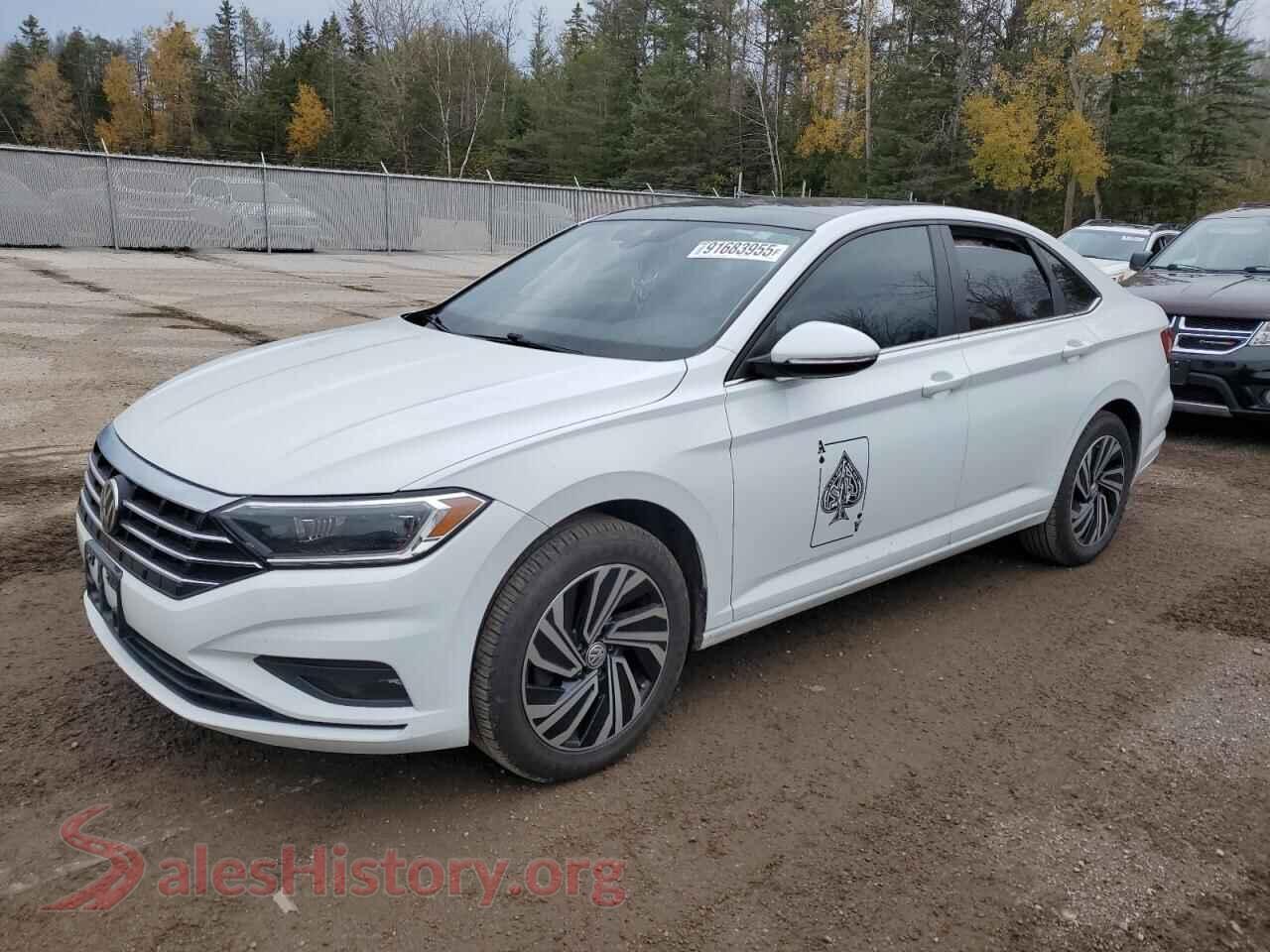 2020 VOLKSWAGEN JETTA — VIN 3VWGB7BU2LM058725