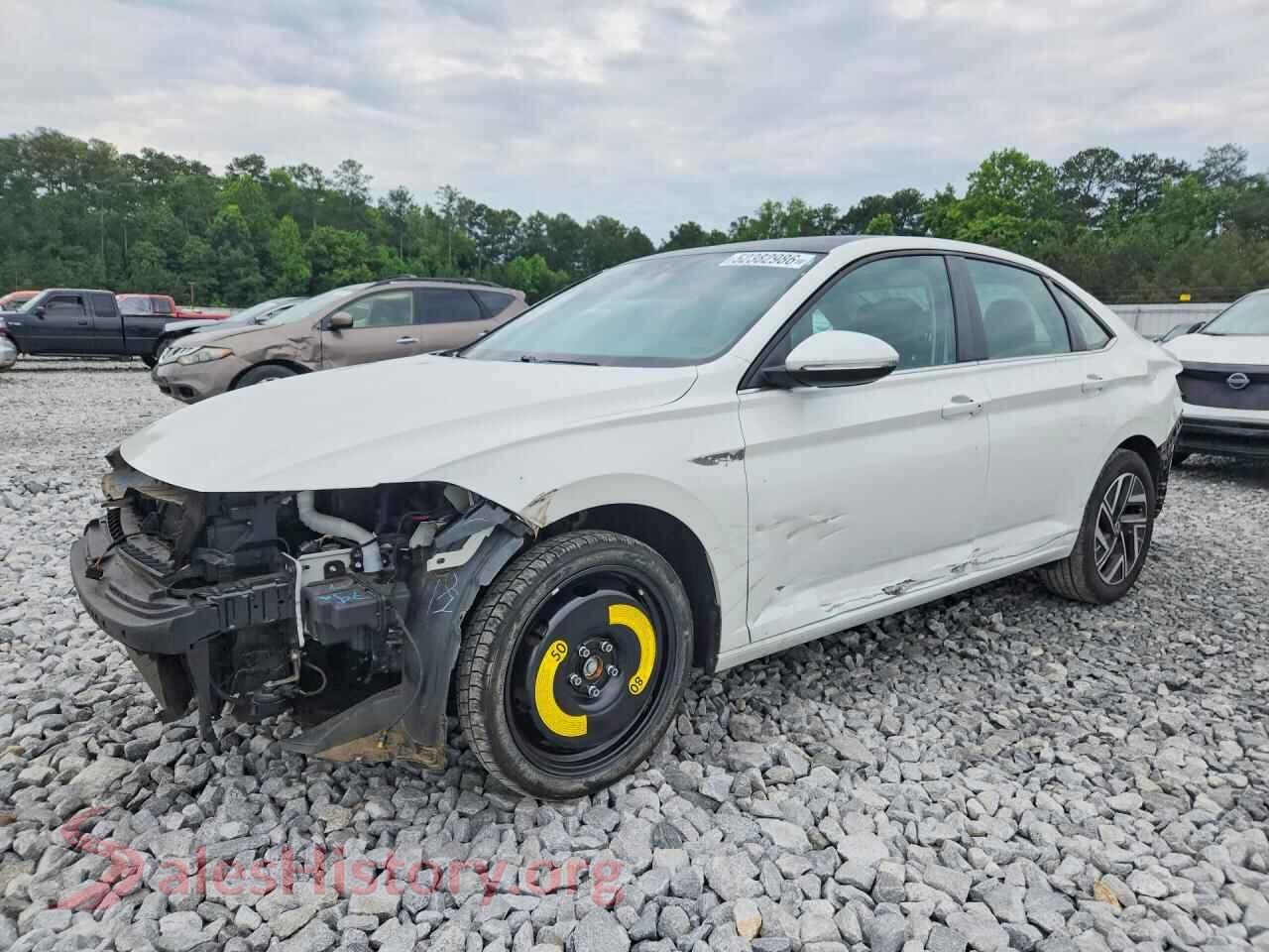 2022 VOLKSWAGEN JETTA — VIN 3VWGM7BU4NM034259