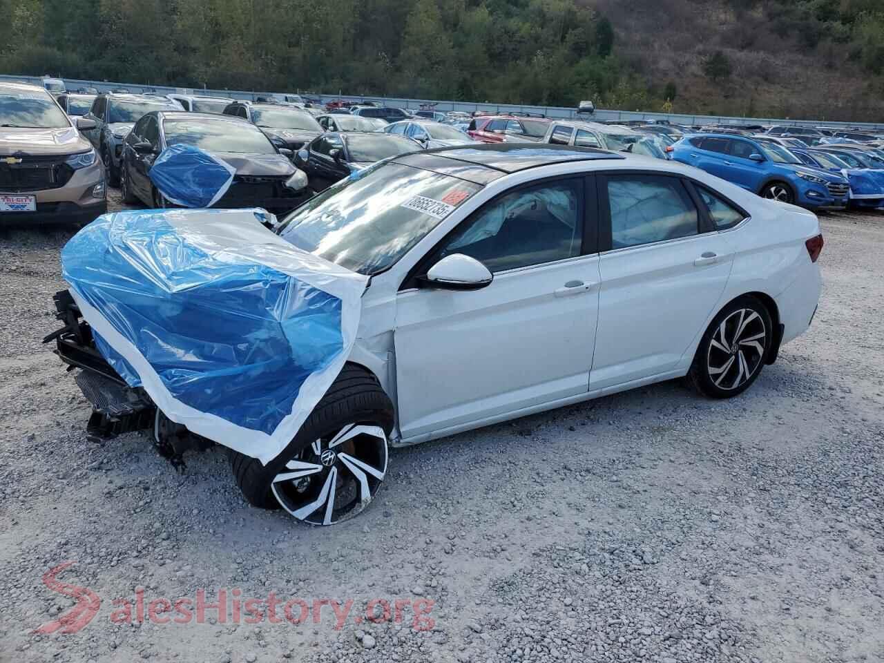 2025 VOLKSWAGEN JETTA — VIN 3VWGX7BU1SM014554