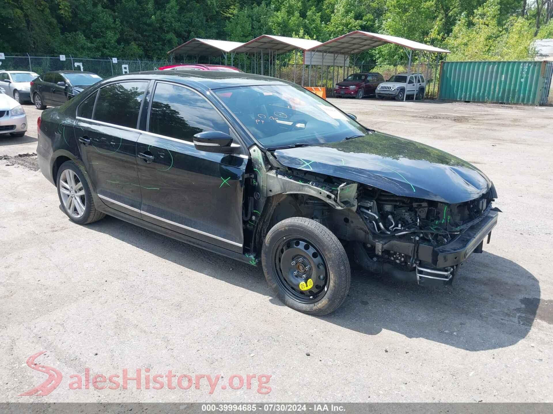 2017 VOLKSWAGEN JETTA — VIN 3VWL17AJ4HM407299