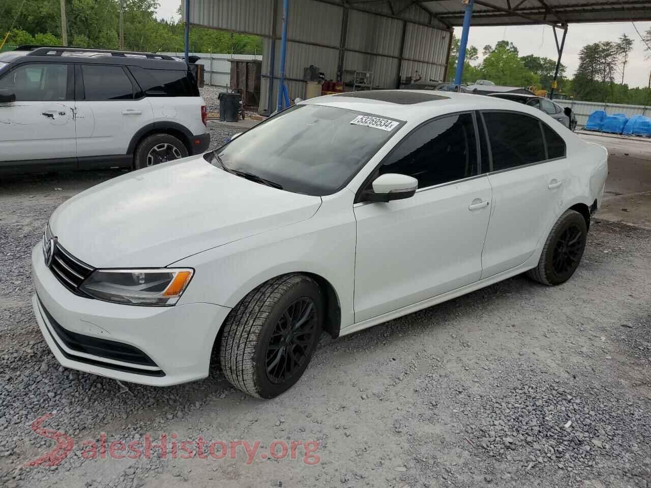 2015 VOLKSWAGEN JETTA — VIN 3VWLA7AJ6FM346521