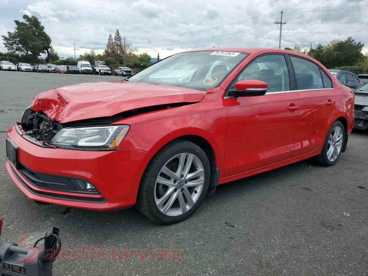 2015 VOLKSWAGEN JETTA — VIN 3VWLA7AJXFM323744
