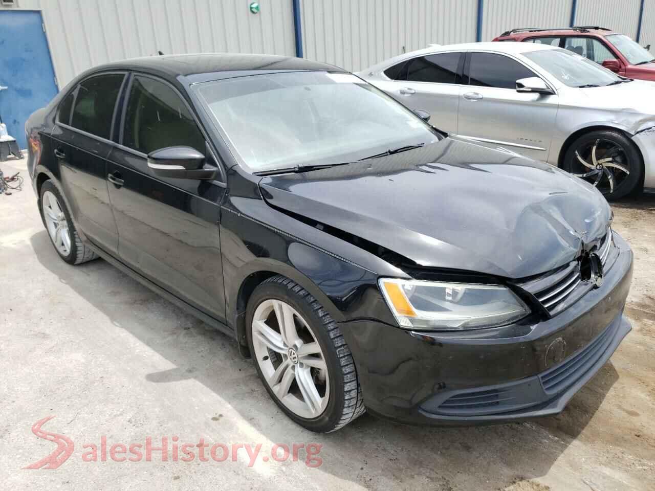 2012 VOLKSWAGEN JETTA — VIN 3VWLL7AJ0CM380153