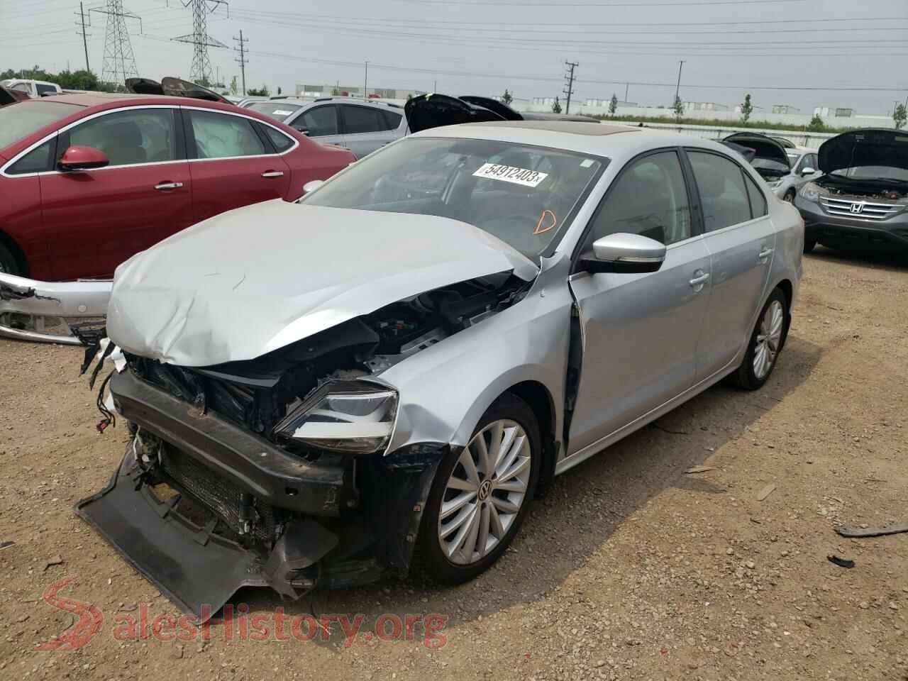 2014 VOLKSWAGEN JETTA — VIN 3VWLL7AJ0EM371228