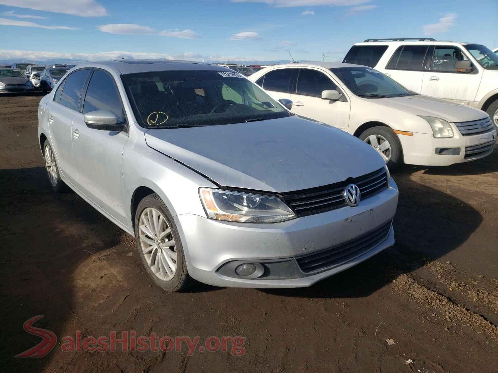 2012 VOLKSWAGEN JETTA — VIN 3VWLP7AJ0CM399564