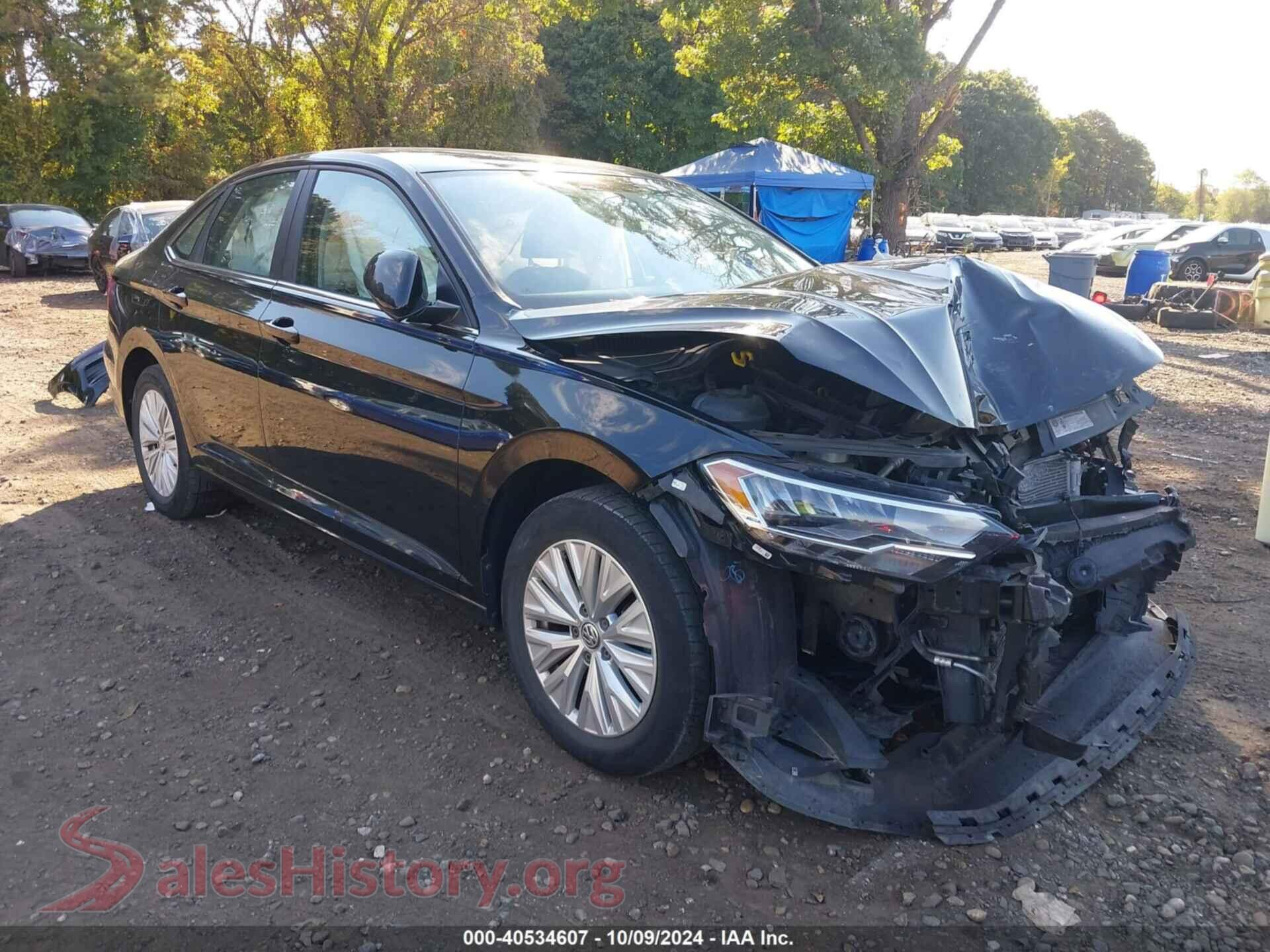 2019 VOLKSWAGEN JETTA — VIN 3VWN57BU0KM218436