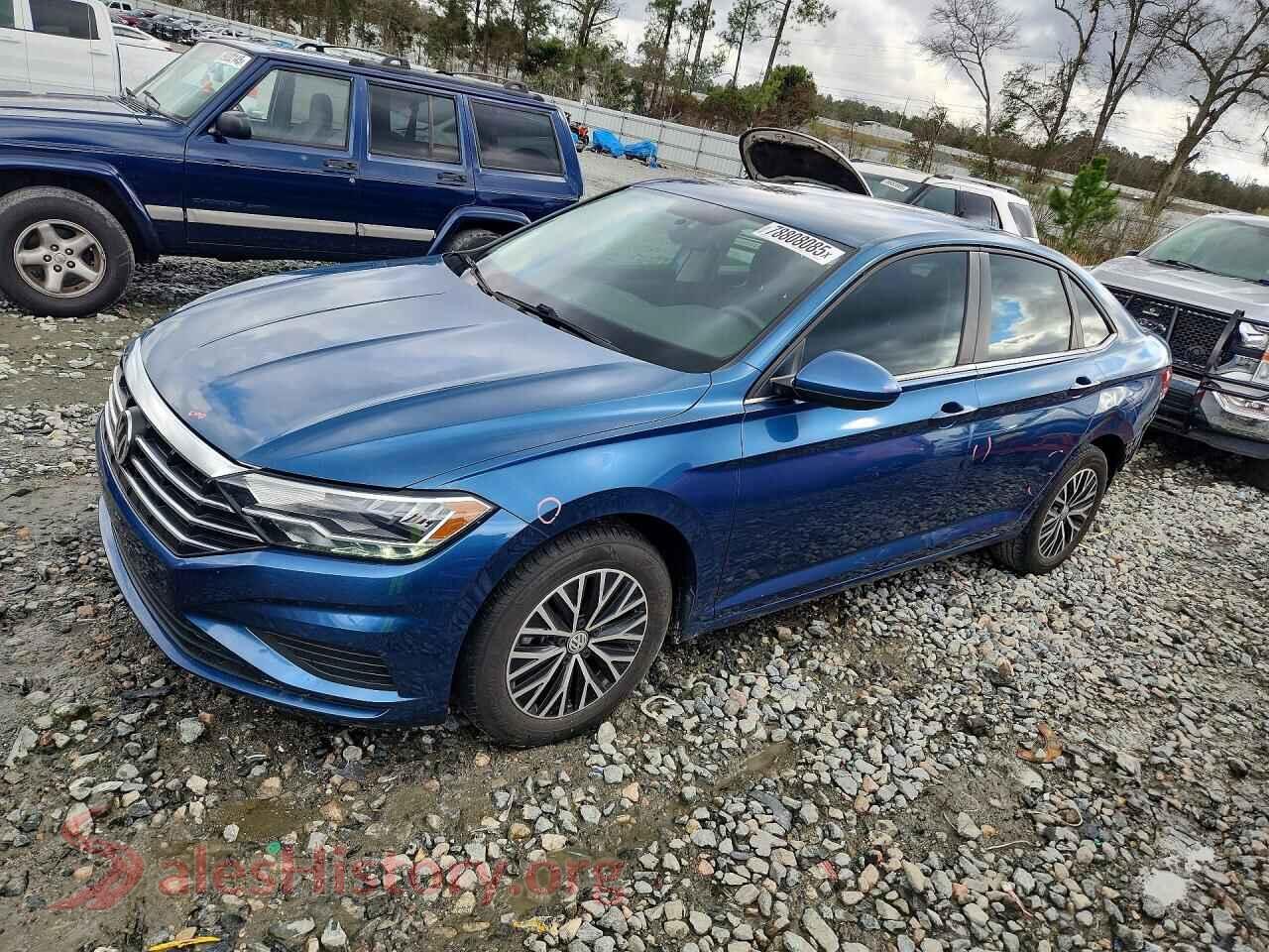 2021 VOLKSWAGEN JETTA — VIN 3VWN57BU3MM038239