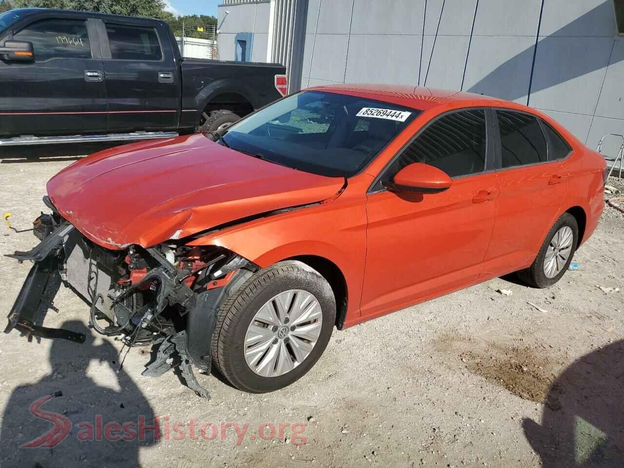 2019 VOLKSWAGEN JETTA — VIN 3VWN57BU7KM160941