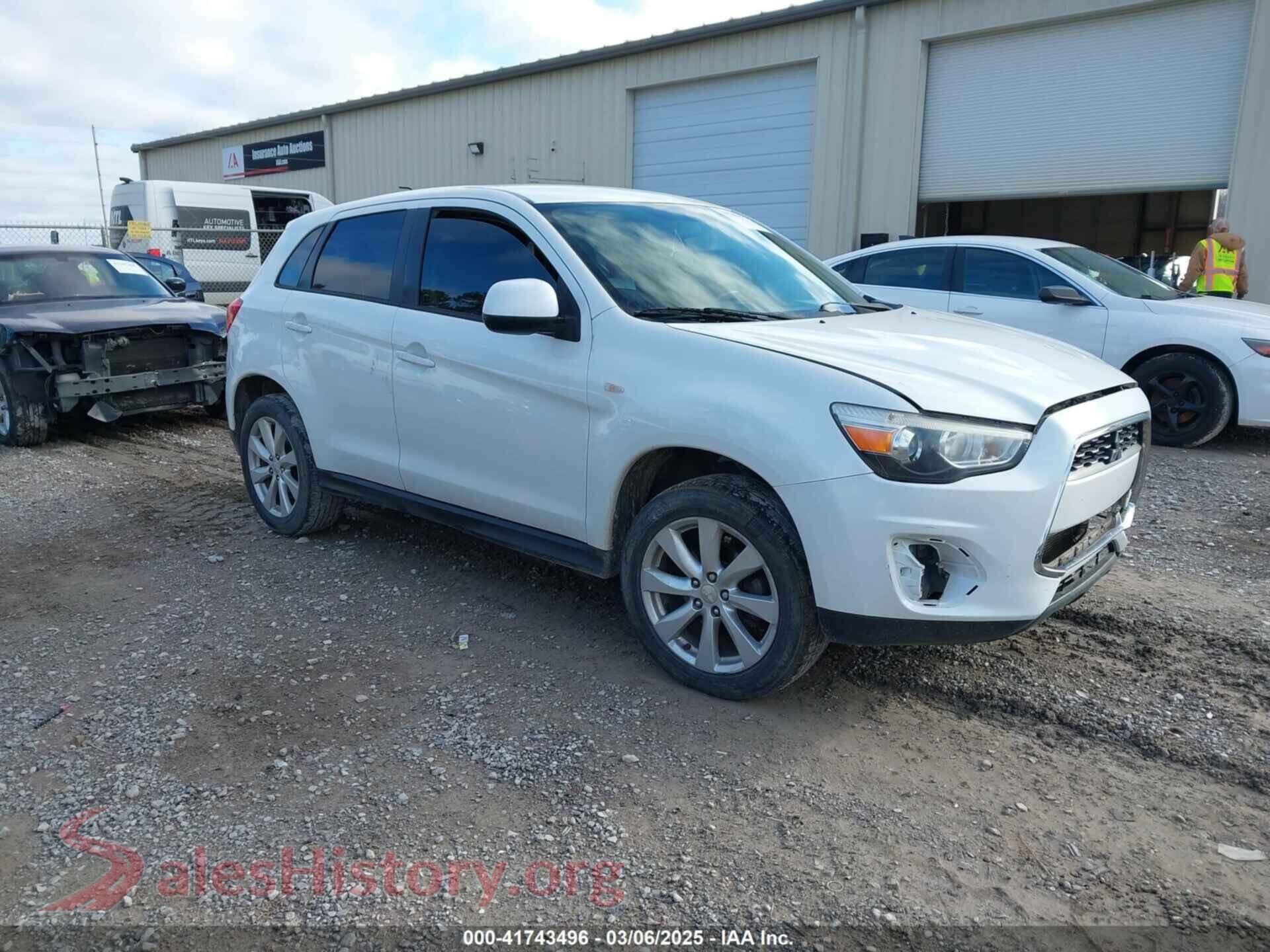 2015 MITSUBISHI OUTLANDER SPORT — VIN 4A4AP3AU5FE033650