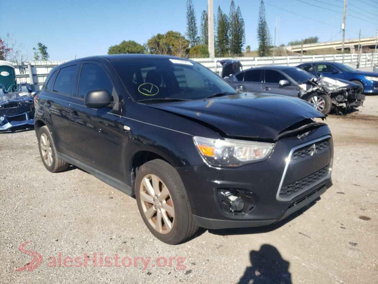2014 MITSUBISHI OUTLANDER — VIN 4A4AP3AUXEE012288