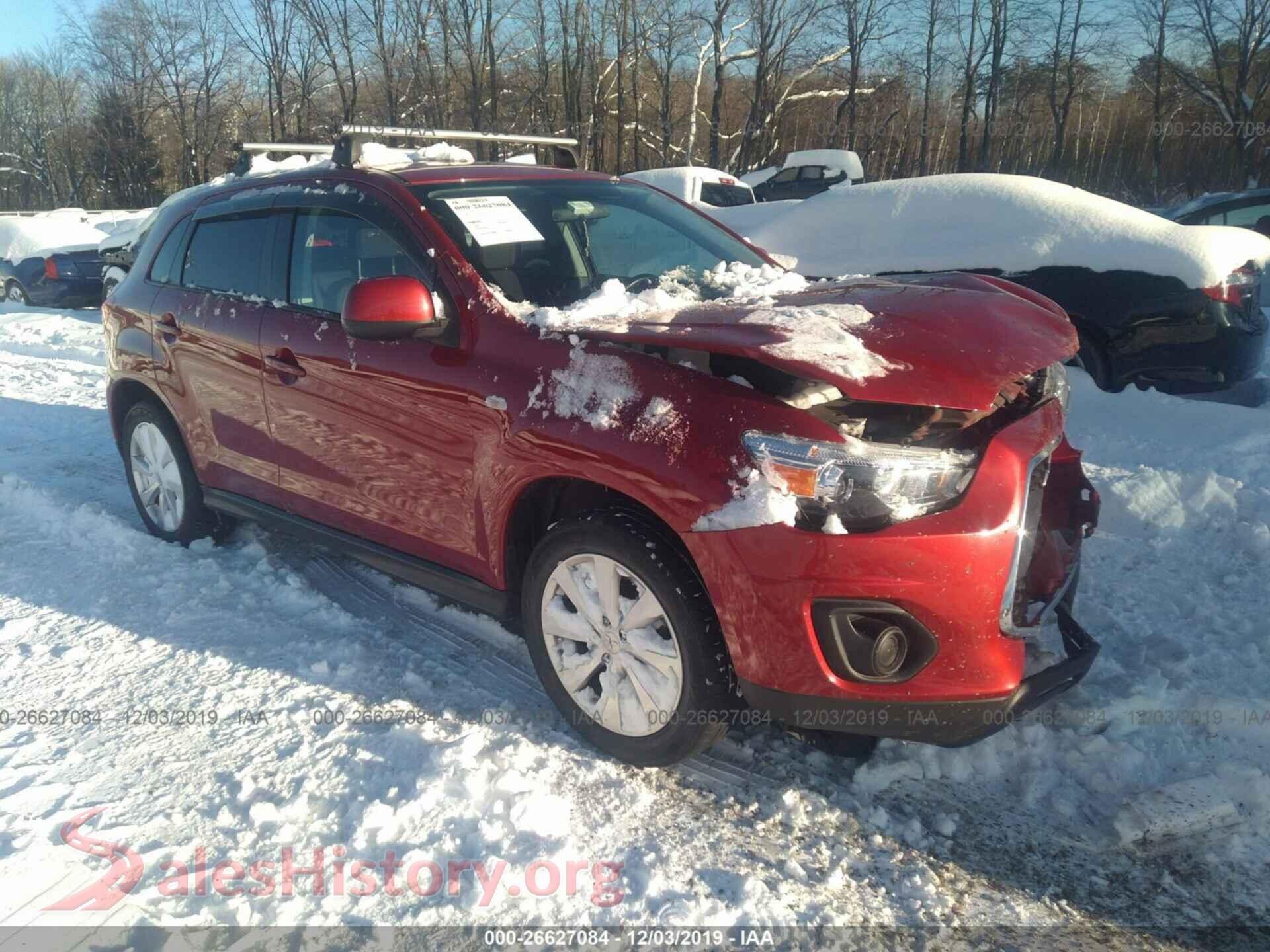 2015 MITSUBISHI OUTLANDER SPORT — VIN 4A4AR3AW4FE034476