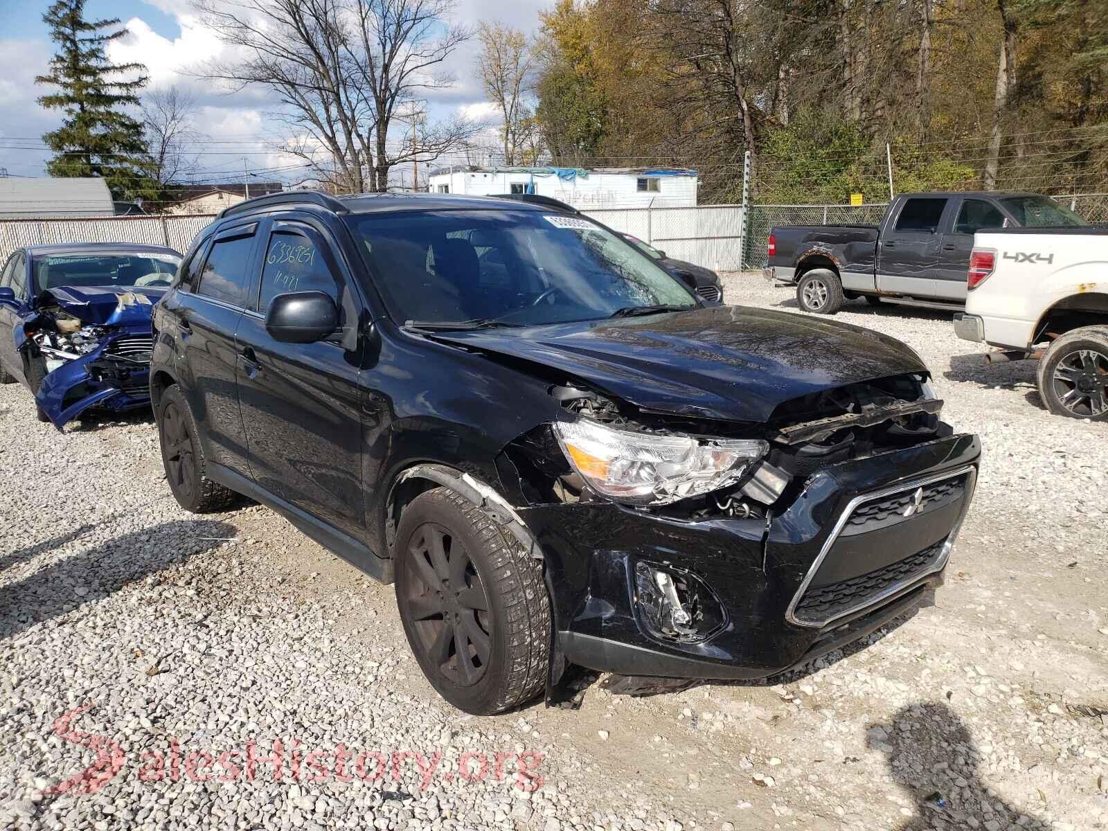 2014 MITSUBISHI OUTLANDER — VIN 4A4AR4AU3EE003884
