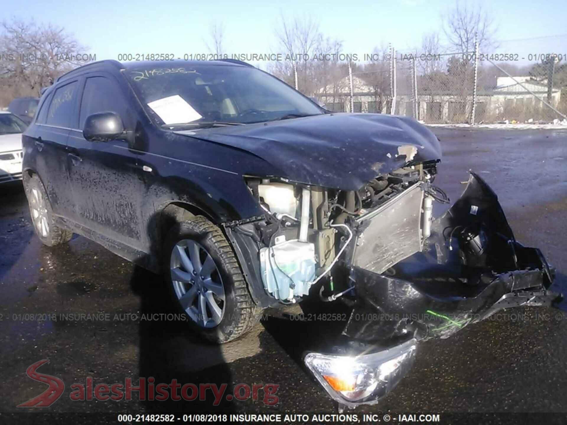 2013 Mitsubishi Outlander sport — VIN 4A4AR4AUXDE015349