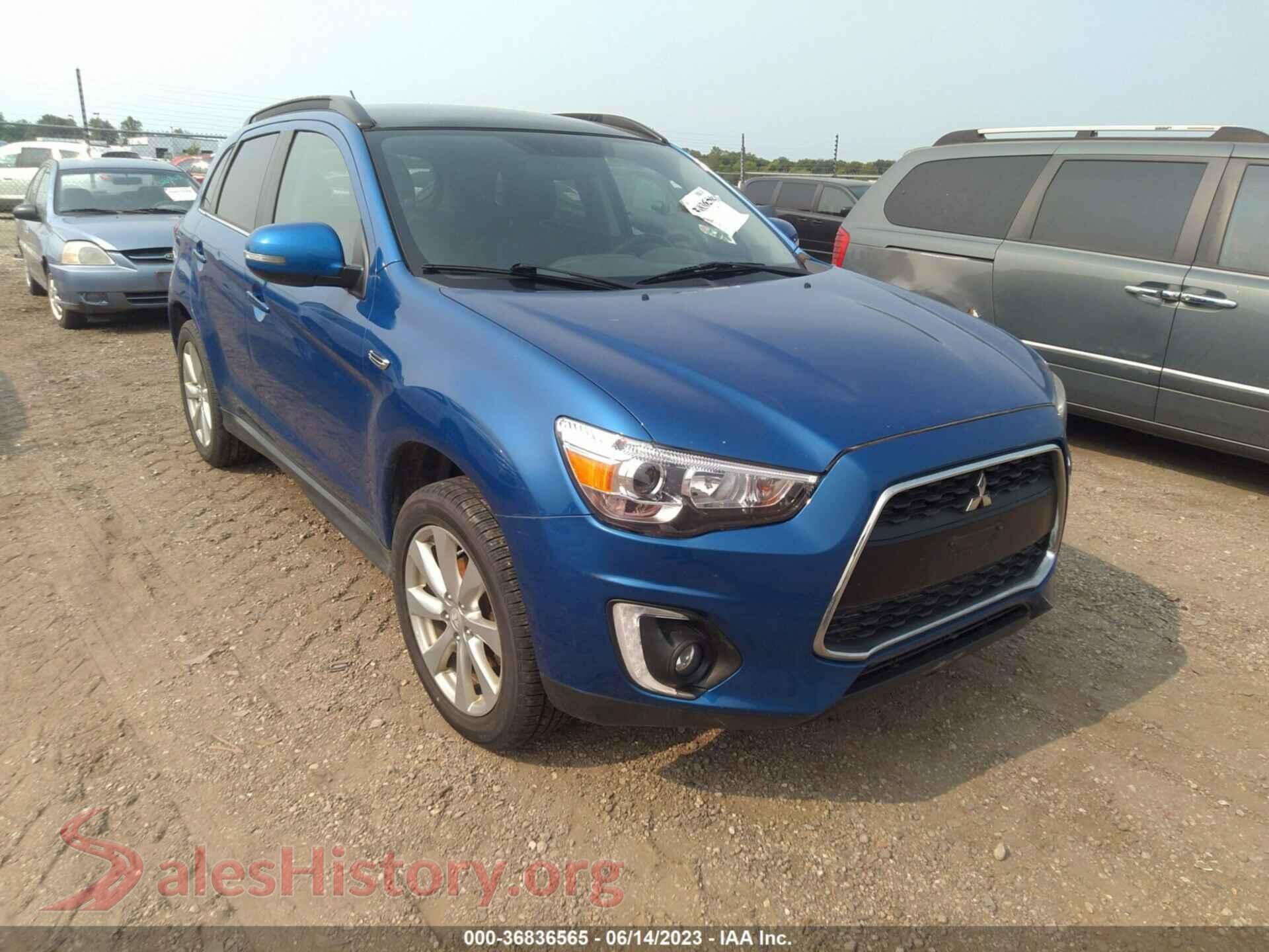 2015 MITSUBISHI OUTLANDER SPORT — VIN 4A4AR4AW1FE059762