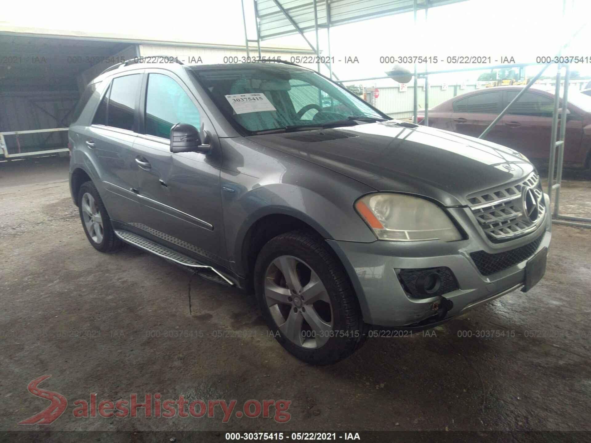 2011 MERCEDES-BENZ M-CLASS — VIN 4JGBB2FB6BA673858