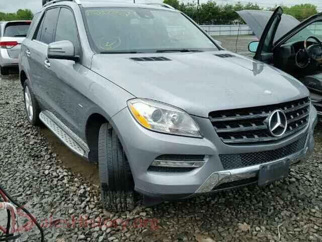 2012 MERCEDES-BENZ ML350 — VIN 4JGDA2EB9CA074564