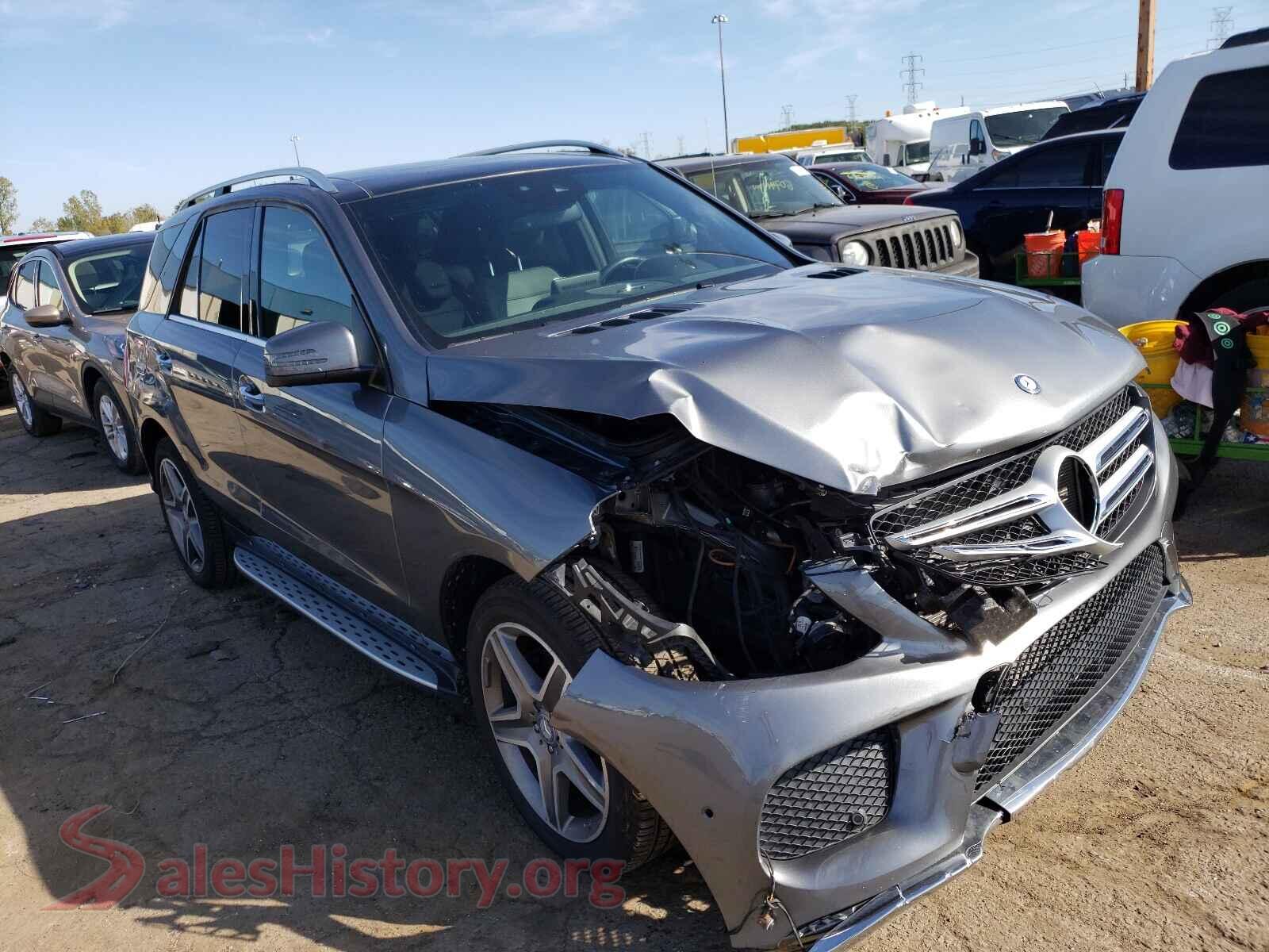 2017 MERCEDES-BENZ GLE-CLASS — VIN 4JGDA5GB3HA886142