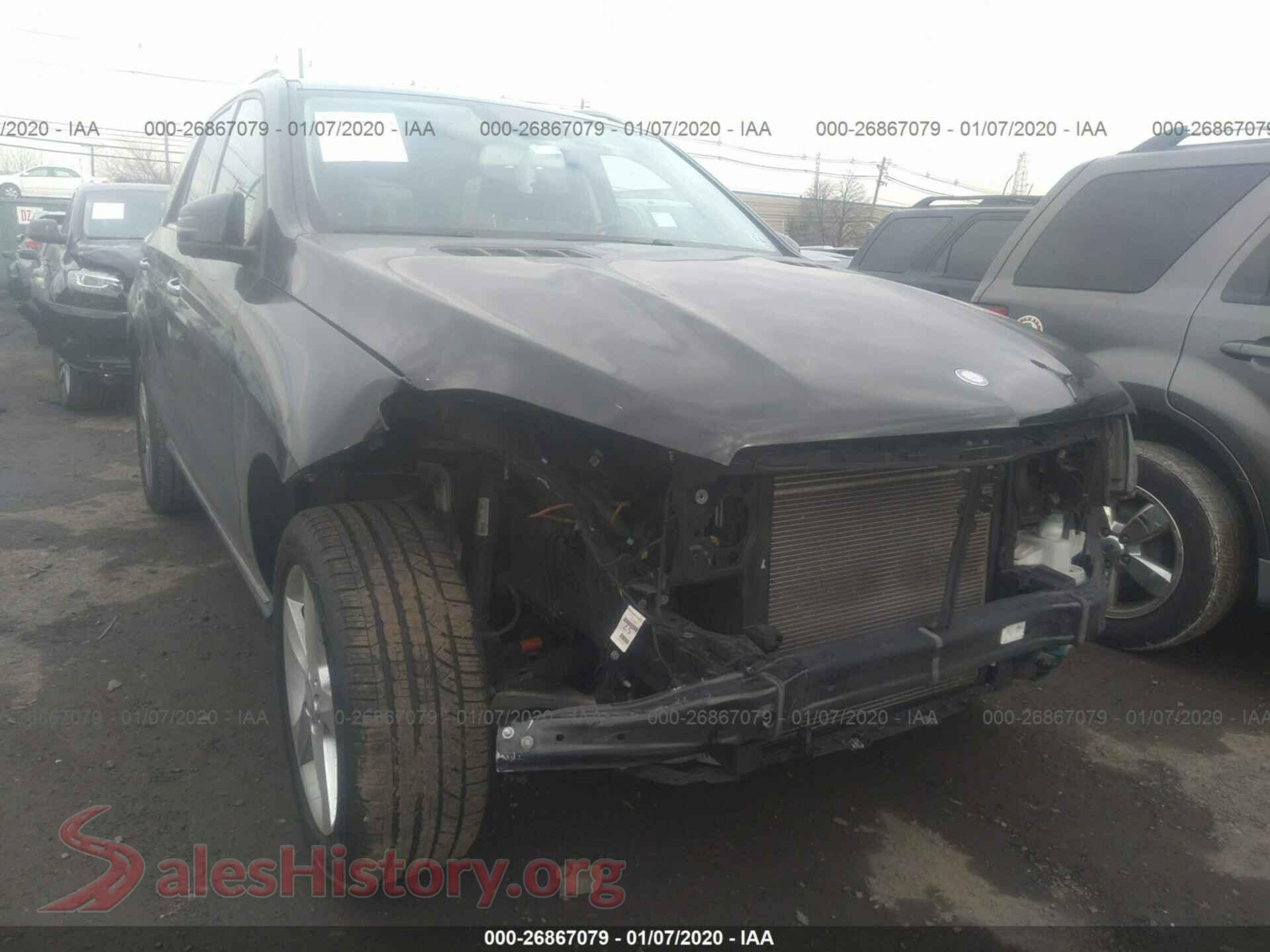 2016 MERCEDES-BENZ GLE — VIN 4JGDA5HB4GA694130