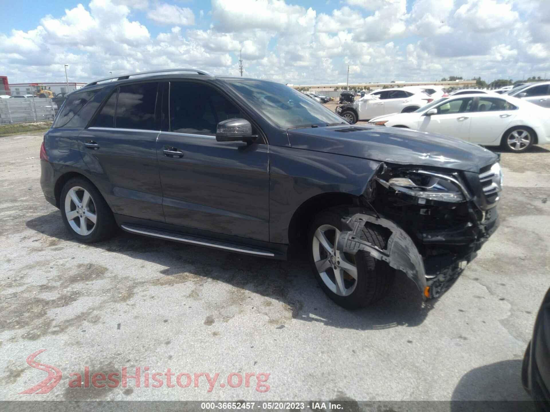 2016 MERCEDES-BENZ GLE — VIN 4JGDA5HB4GA698808