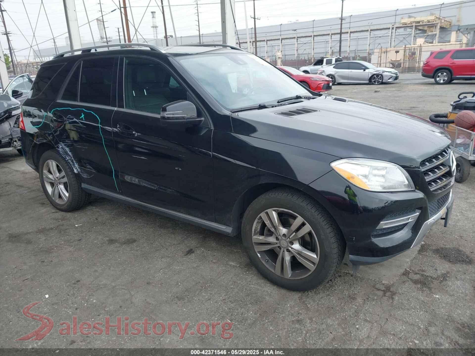 2014 MERCEDES-BENZ ML 350 — VIN 4JGDA5HB5EA426474