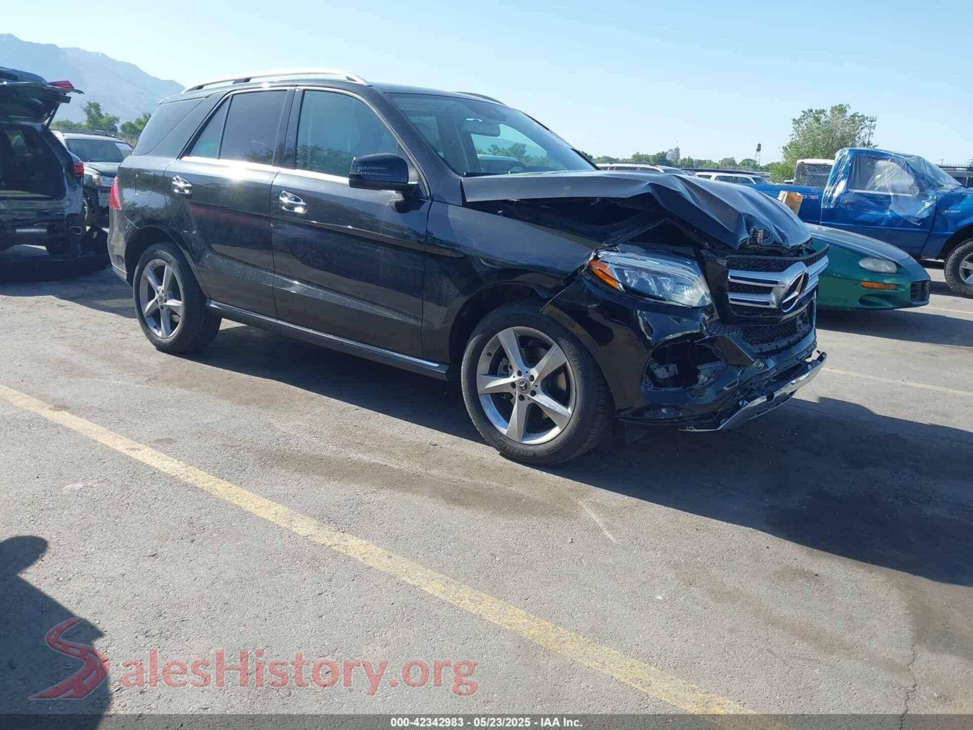 2017 MERCEDES-BENZ GLE 350 — VIN 4JGDA5HB5HA914649
