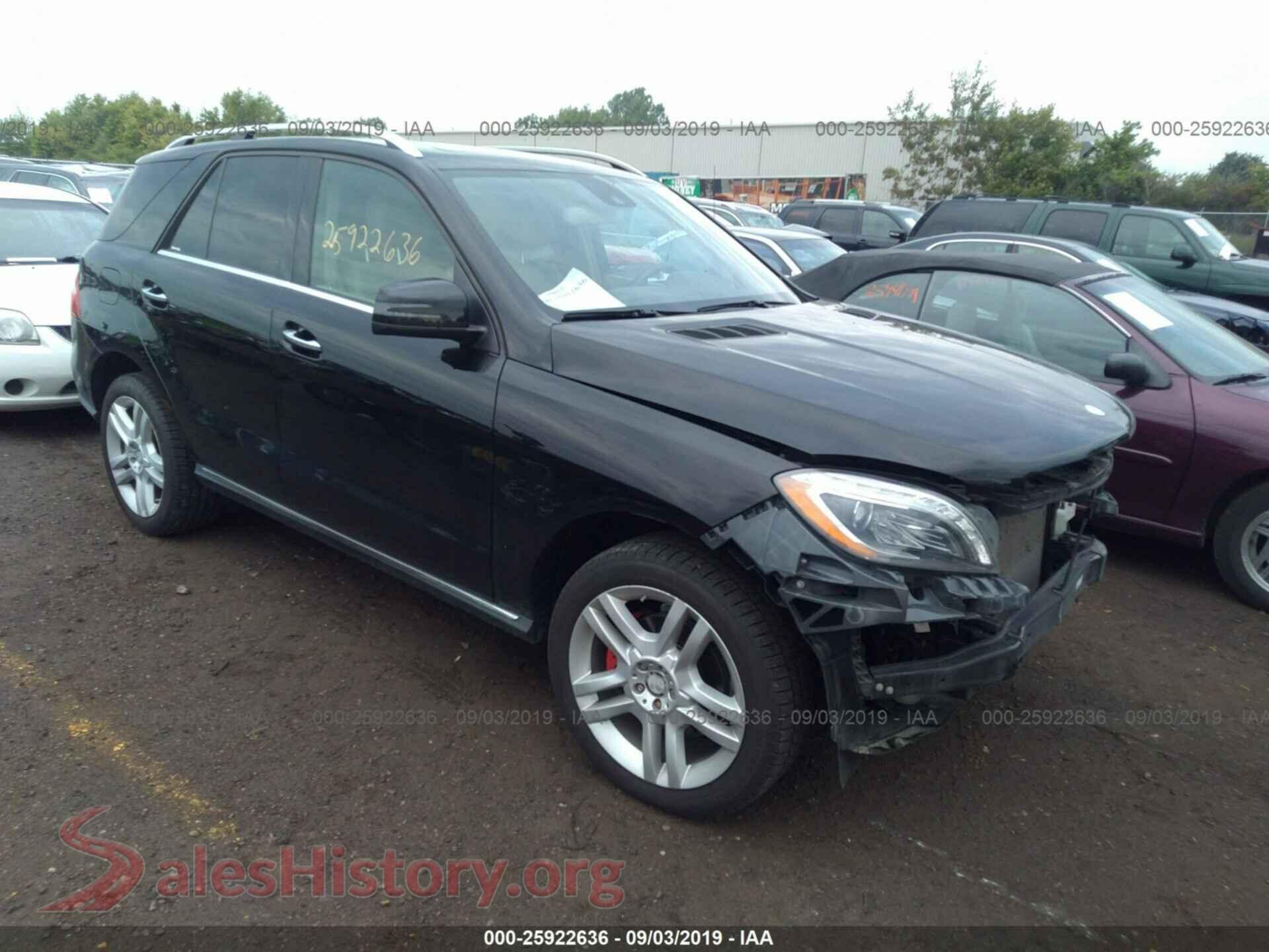 2014 MERCEDES-BENZ ML — VIN 4JGDA5HB6EA324147