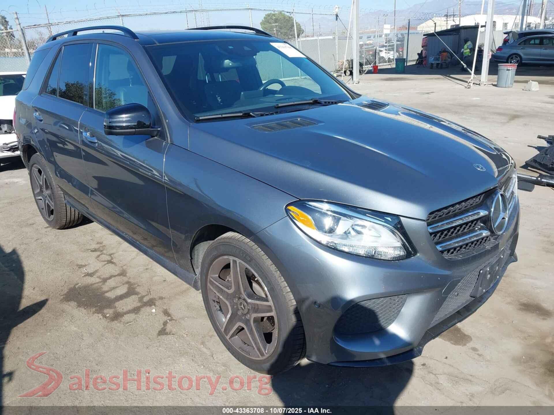 2018 MERCEDES-BENZ GLE 350 — VIN 4JGDA5HB6JB093397